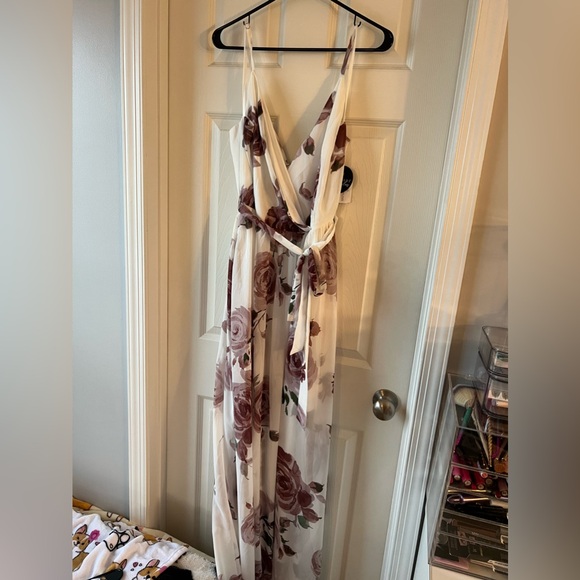 Windsor Ivory Floral Maxi Dress Size 2X NWT - Picture 2 of 6